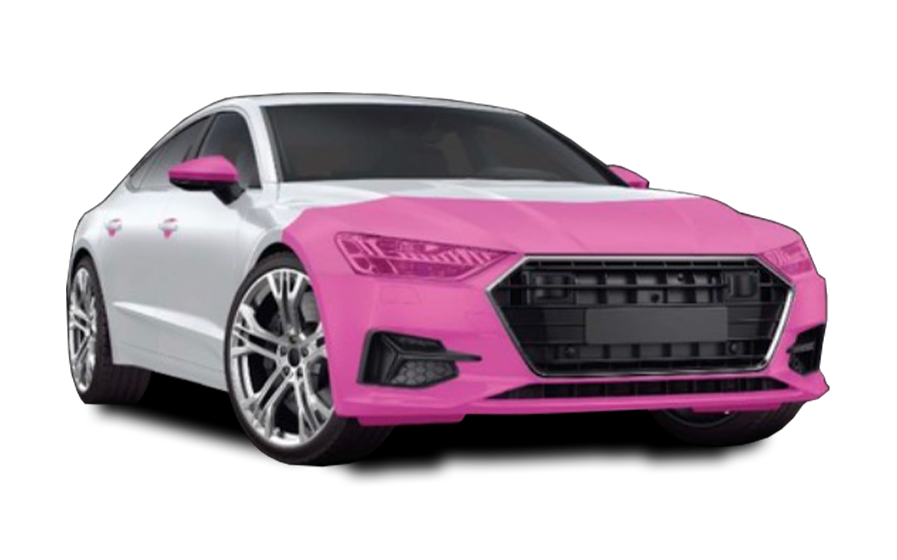 ppf brisbane paint protection film installation clear bra installation brisbane front end protection ppf wrap brisbane bonnet and guards protection paint protection film self healing demonstration brisbane ppf edge wrap detail close up brisbane